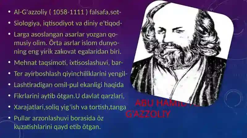 Feodal jamiyati va uning yemirilishida iqtisodiyot taʼlimotlar 4