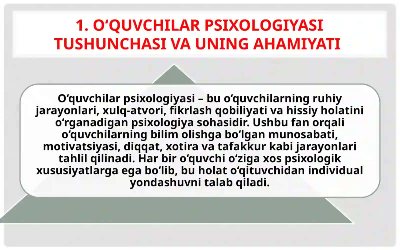 O'quvchilar psixologiyasini o'rganish 4
