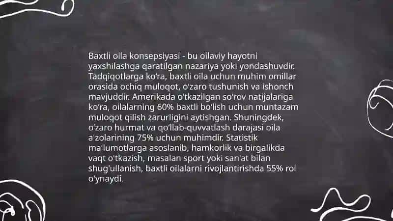Baxtiyor oila (Islom qadriyatlarining talqini) 4