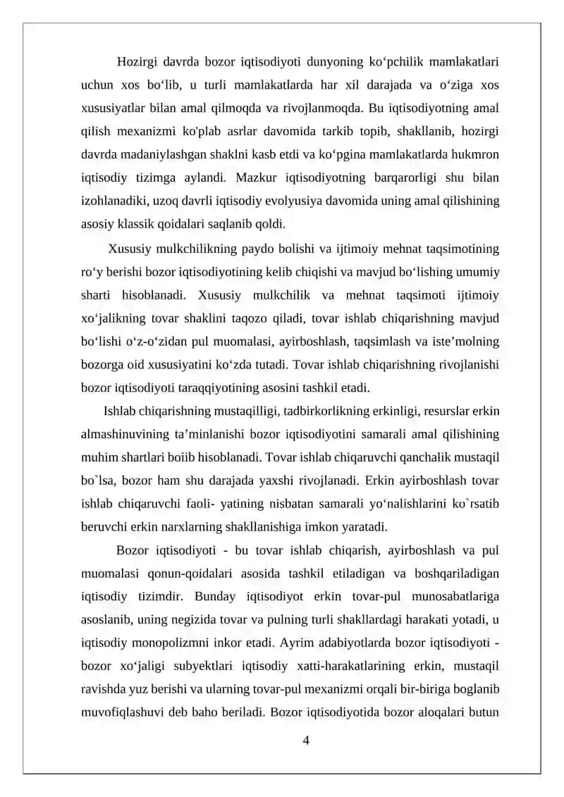 Iqtisodiyotni Tartiblashning Bozor Mexanizmi 4