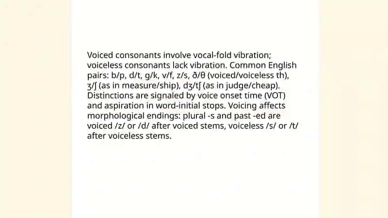 Consonant and pairs 4