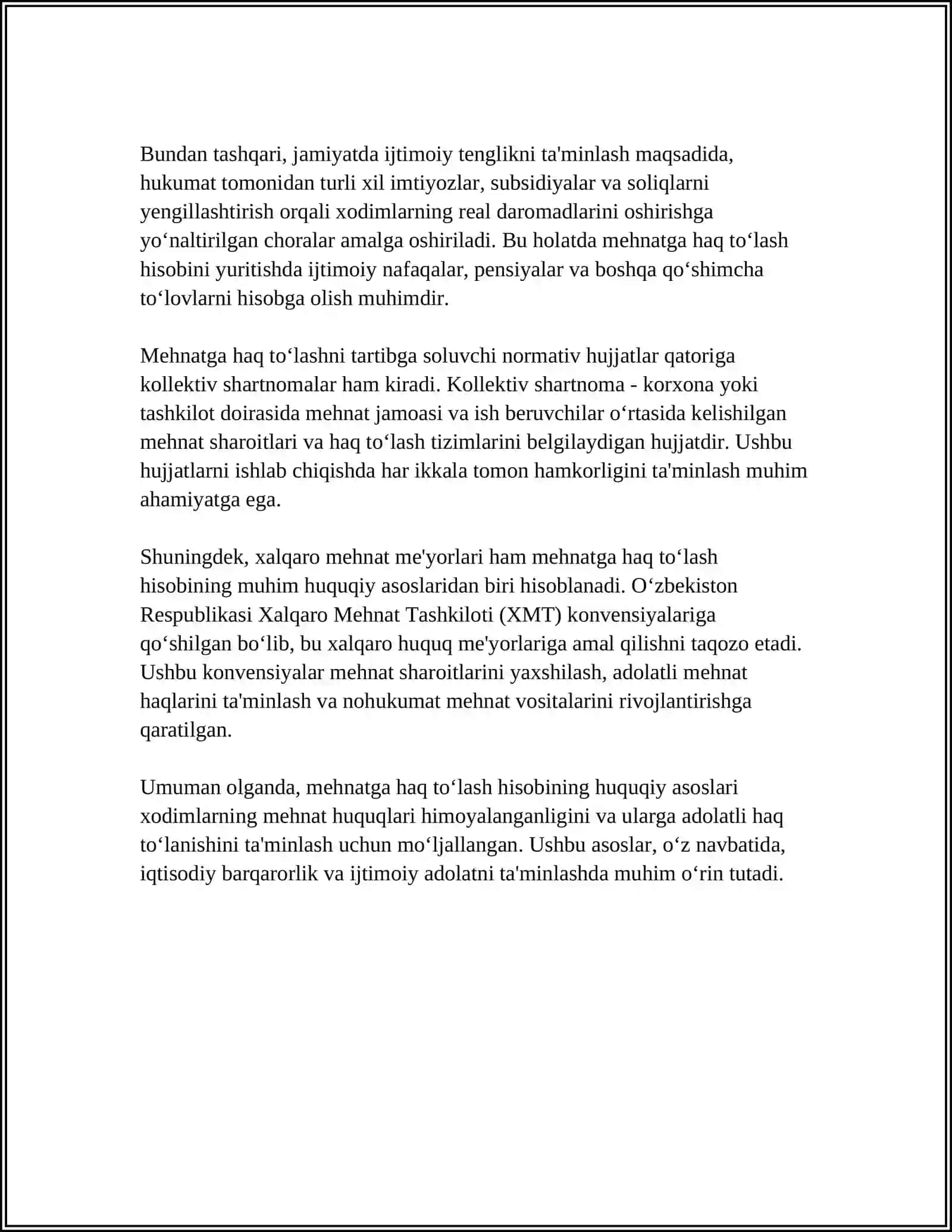 MEHNATGA HAQ TO‘LASH HISOBI VA AUDITI 4