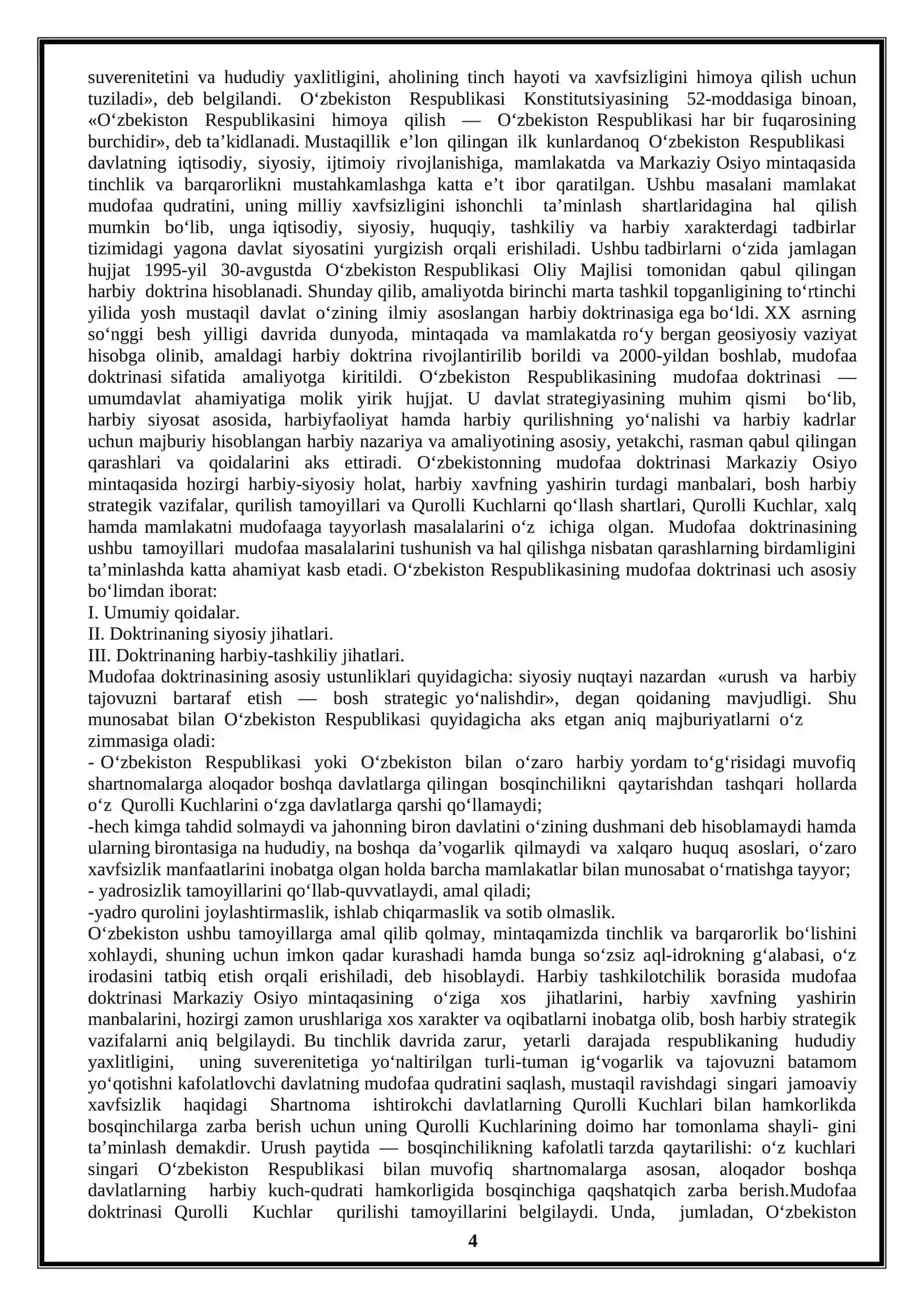CHAQIRUVGA QADAR BOSHLANG’ICH TAYYORGARLIK 10-sinf 4