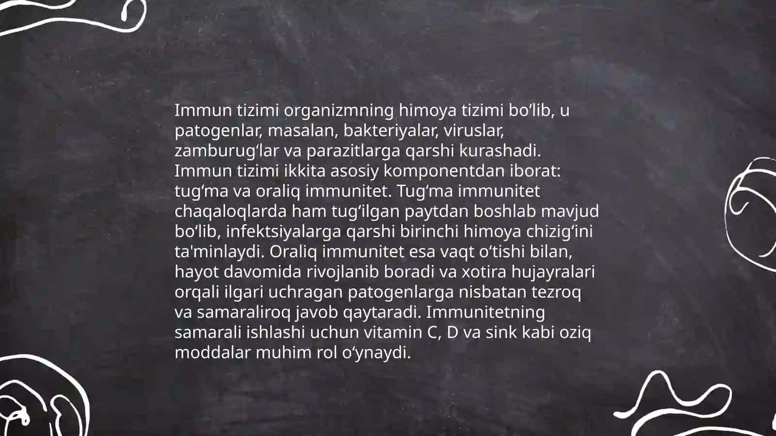 Organizimning nerv -imun endokirin boshqariluvi 4