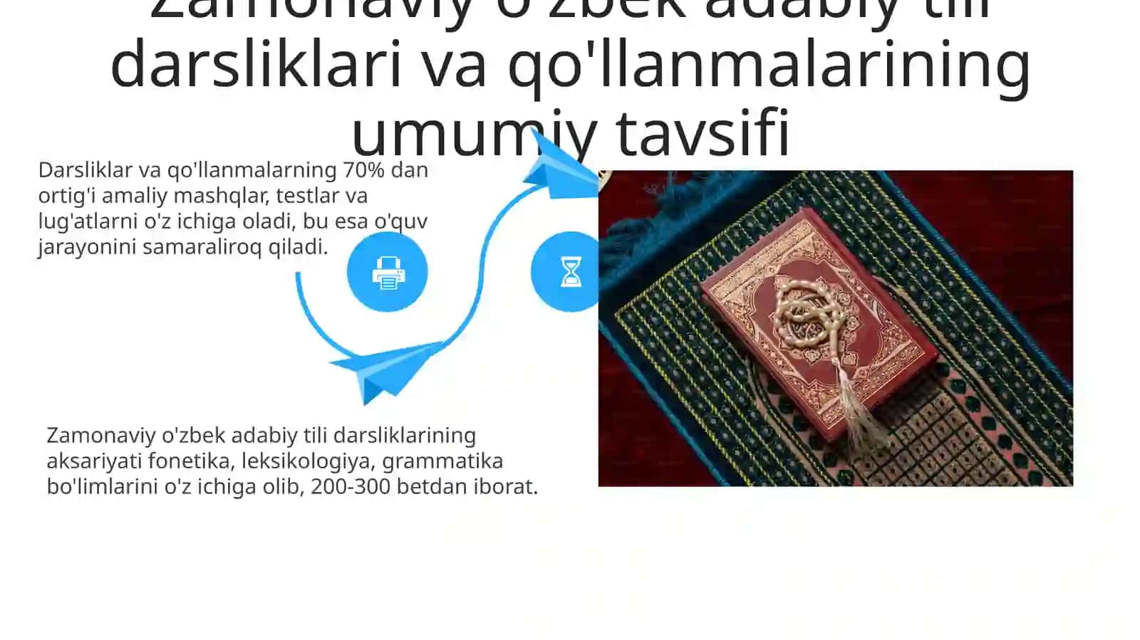 Zamonaviy Oʻzbek Adabiy Tilining Darsliklari va Qoʻllanmalarining Taqqoslash Tahlili 4