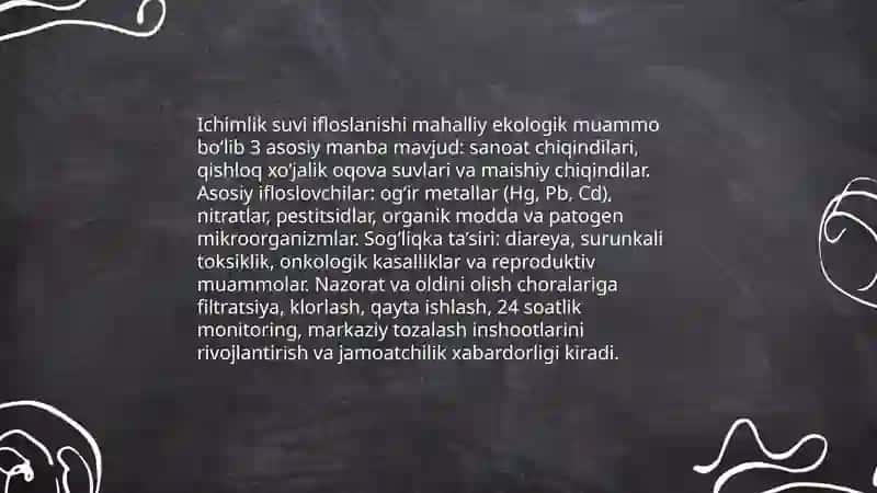 Mahalliy ekologik muammolar 4