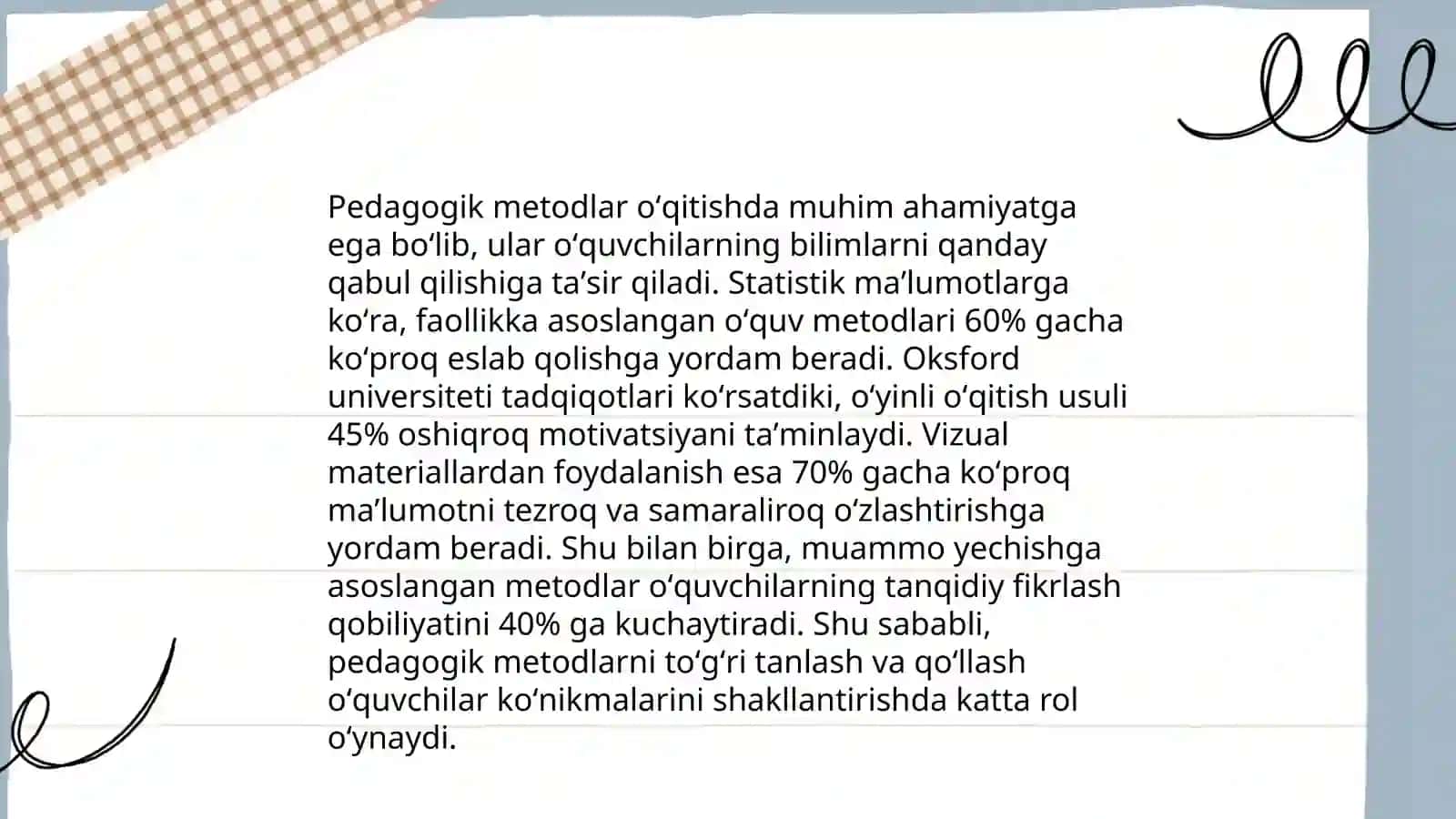 Oʻqituvchi va oʻquvchi oʻrtasidagi ziddiyatlarning riskologik tavsifi 4