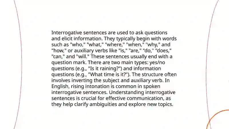 Types of sentences ( hukm turlari) 4