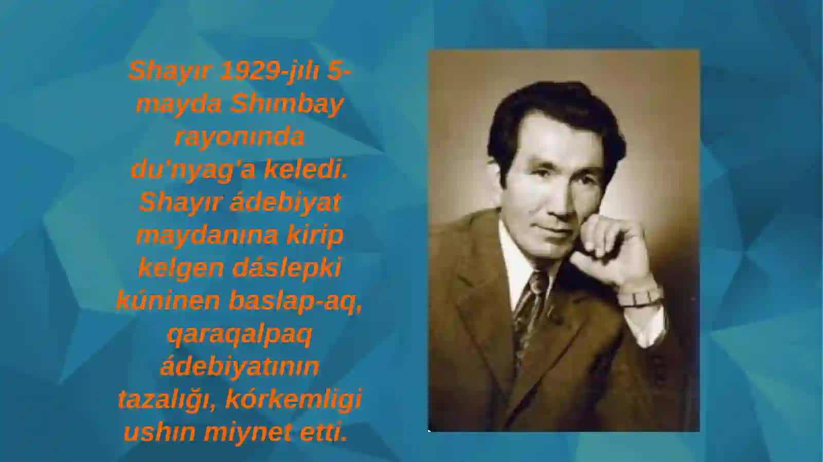 3G kursi - Bekimbetov Asadbektin' qaraqalpaq a'debiyatı pa'ninen slayd jumısı 4