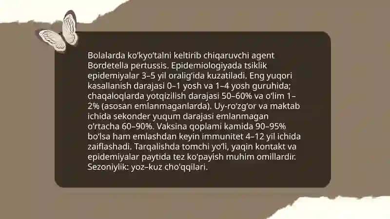 Koʻkyoʻtal (pertussis) bakteriyasi va uning davolash usullari 4