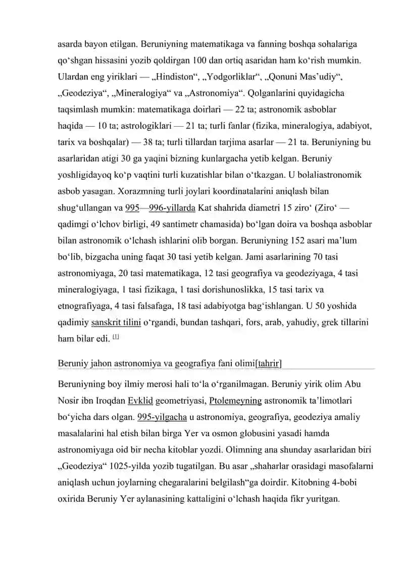 ABU RAYHON BERUNIY MUHAMMAD IBN AHMAD TA’LIM TARBIYAGA OID QARASHLARI 4