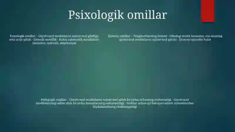 Giyohvandlik Ijtimoiy-Pedagogik Muammo Sifatida 4