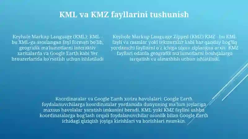 Google Earth Dasturida Olingan Yodgorliklar Xaritasini Koordinatalar Tizimi Bilan Bog'Lash 4