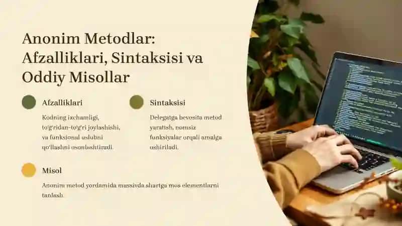 LINQ Soʻrovlarida Delegatlar va Anonim Metodlarni Qoʻllash: Kirish 4