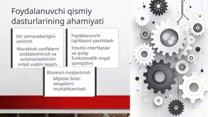foydalanuvchi qismiy dasturlari 4