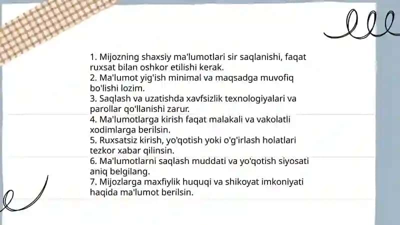Ijtimoiy ishchining o'zini tutish standartlari va kasbiy layoqatliligi 4