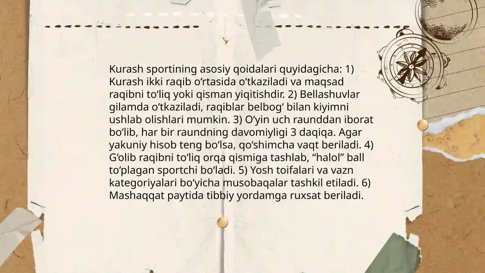 Kurash sport turi sporchilarning tayyorlash tizimi 4