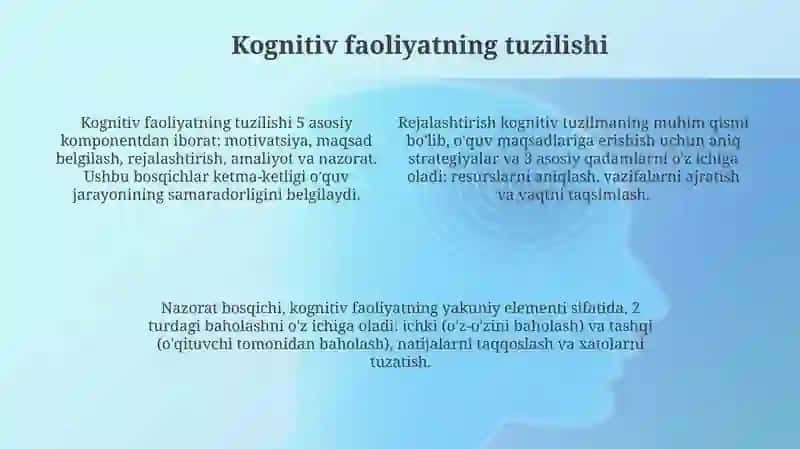 Kognitiv faoliyat 4