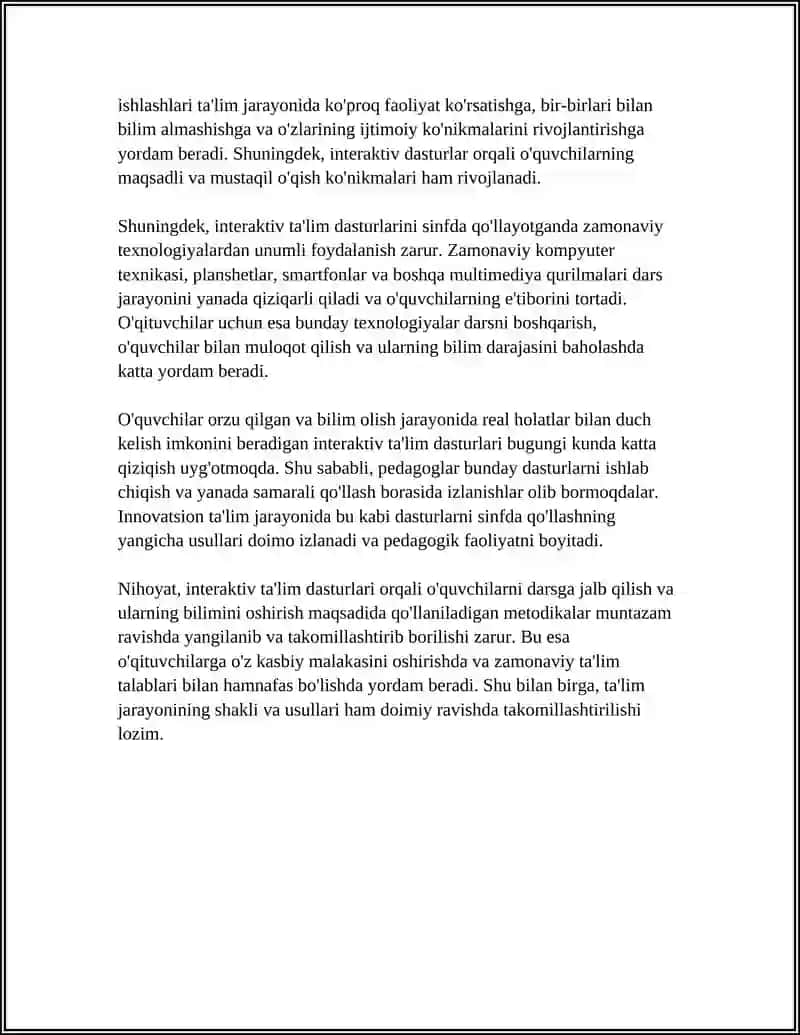 PEDAGOGIK FAOLIYATDA AMALIY VA PEDAGOGIK DASTURIY VOSITALARDAN FOYDALANISH 4