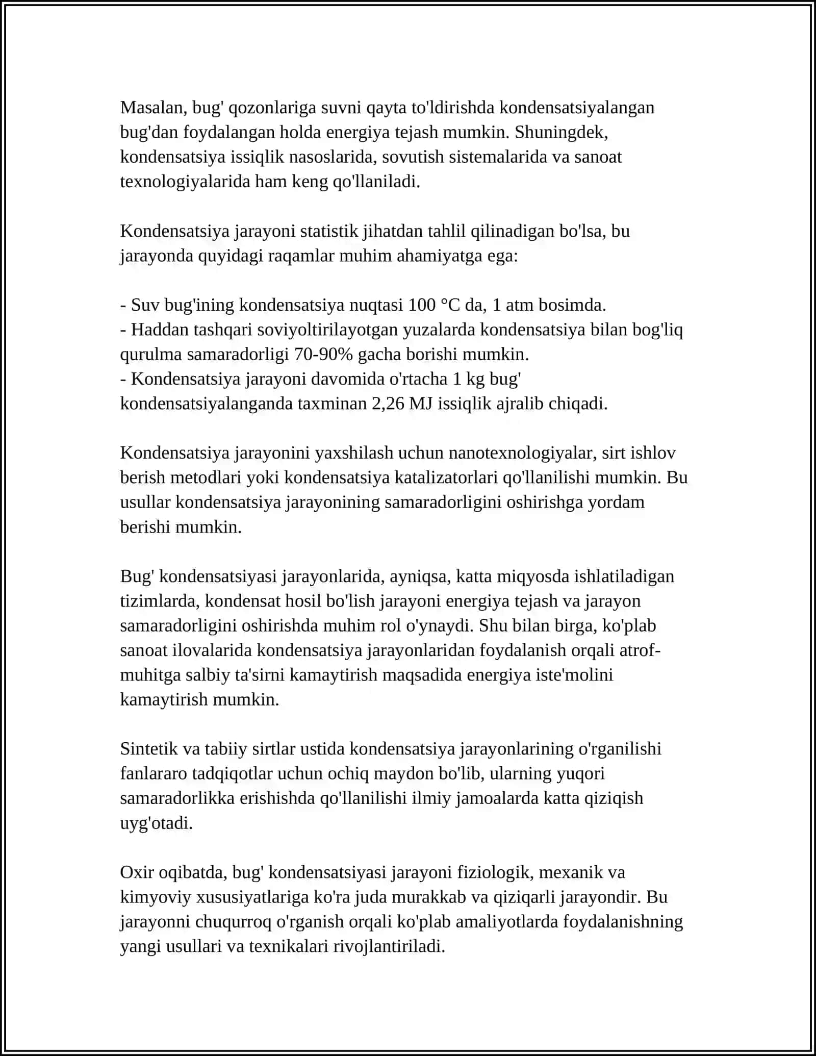 BUGʼNI KONDENSATSIYALASH QURILMALARI 4