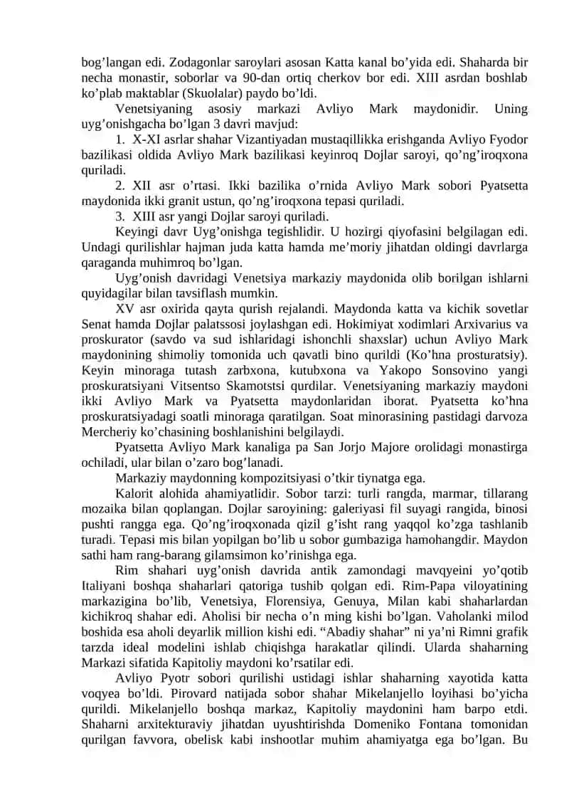XVI-XVII Asrlar shaharsozligi 4