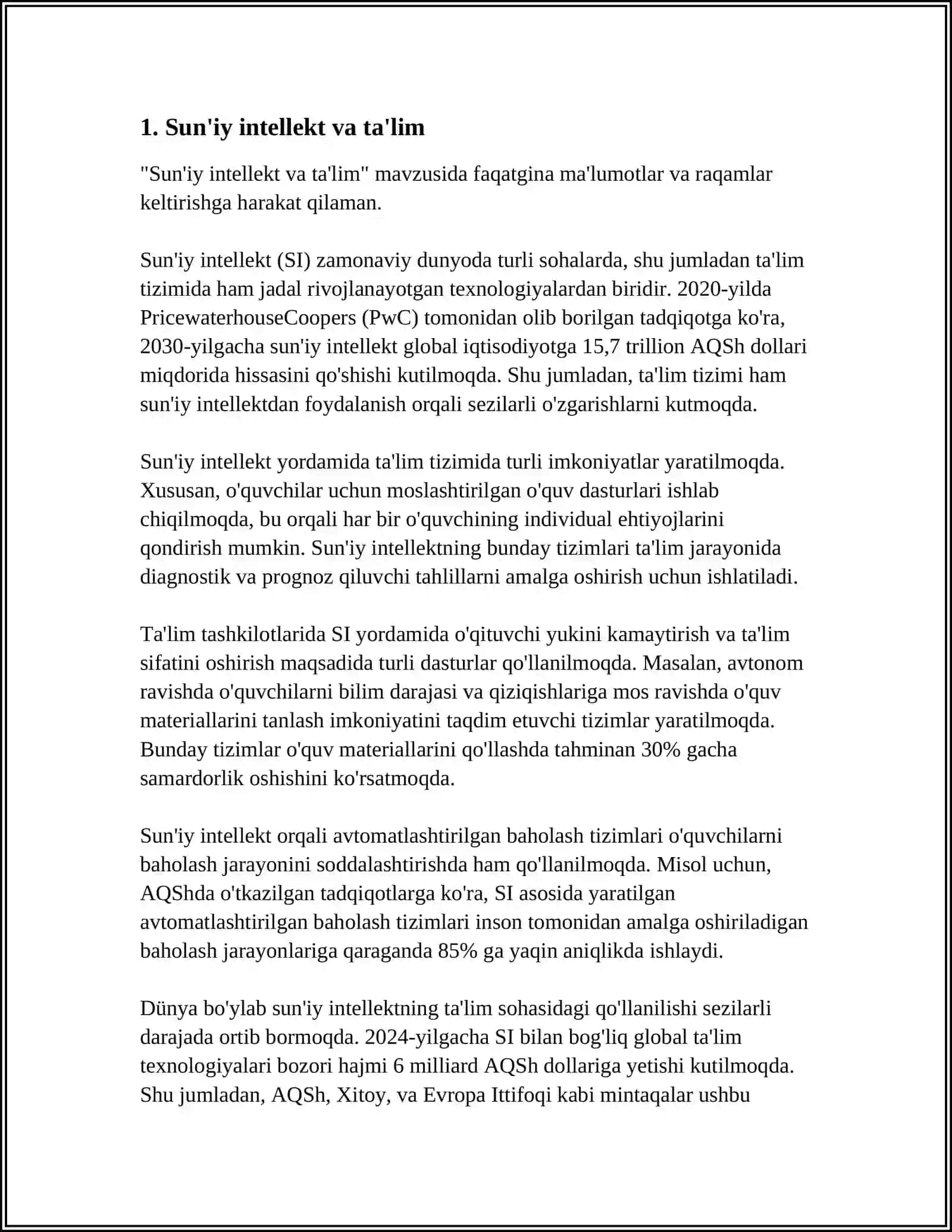 Sun'iy intellekt va ta'lim 4