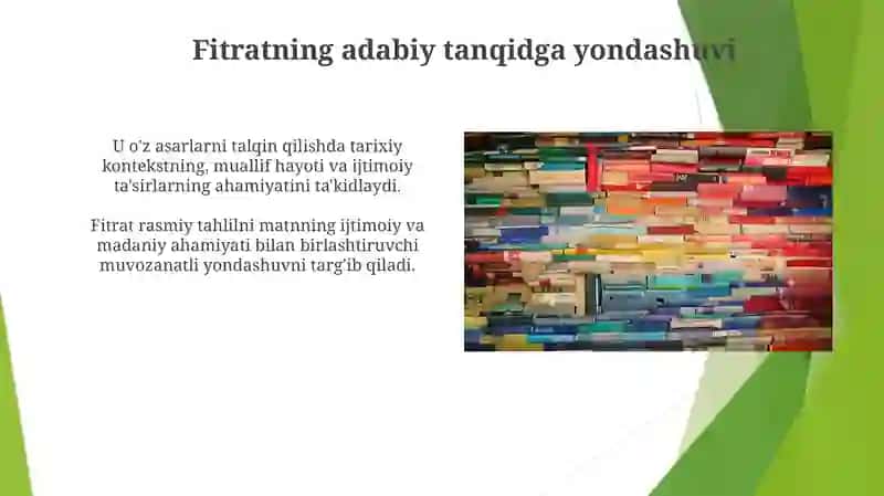 Fitratning "Adabiyot qoidalari" kitobi 4
