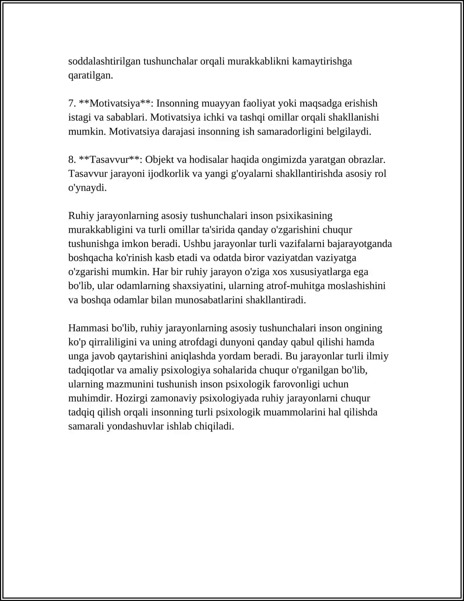 RUHIY JARAYONLAR VA UNING TURLI XIL KASALLIKLARDA BUZILISHI 4