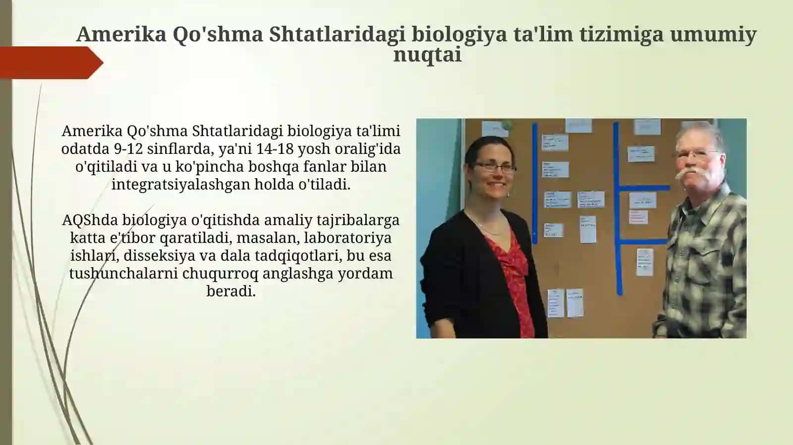 Chet ellarda biologiya talimining o'ziga xosligi 4
