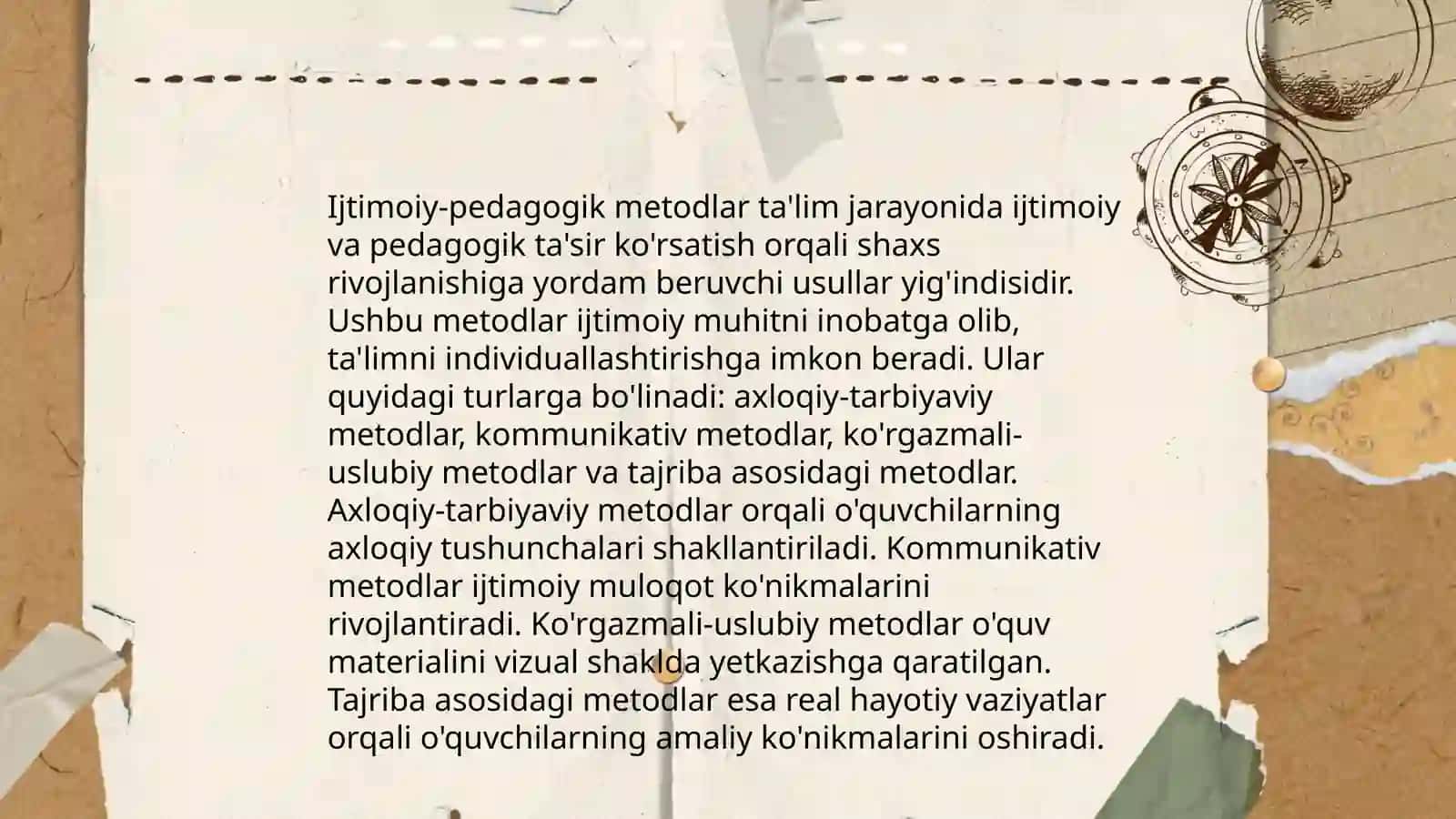 Ijtimoiy-pedagogik faoliyat metodikasi va texnologiyasi 4
