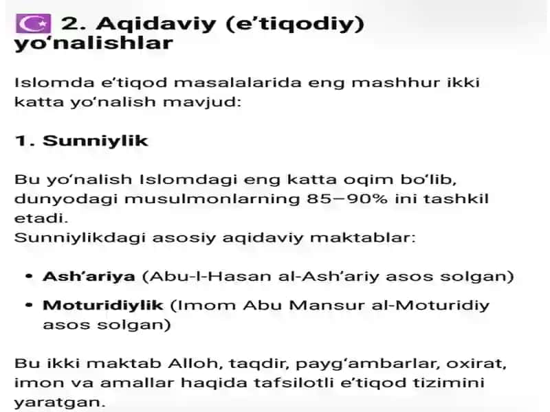 nalishlari va maktablari. Markaziy Osiyo tarixida Xanafiya mazxabining o 4