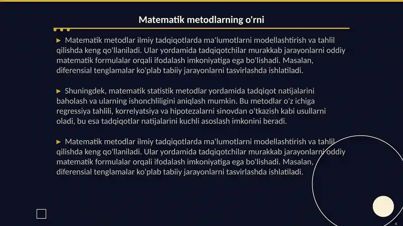 Ilmiy tadqiqot metodlari va ularning xususiyatlari 4
