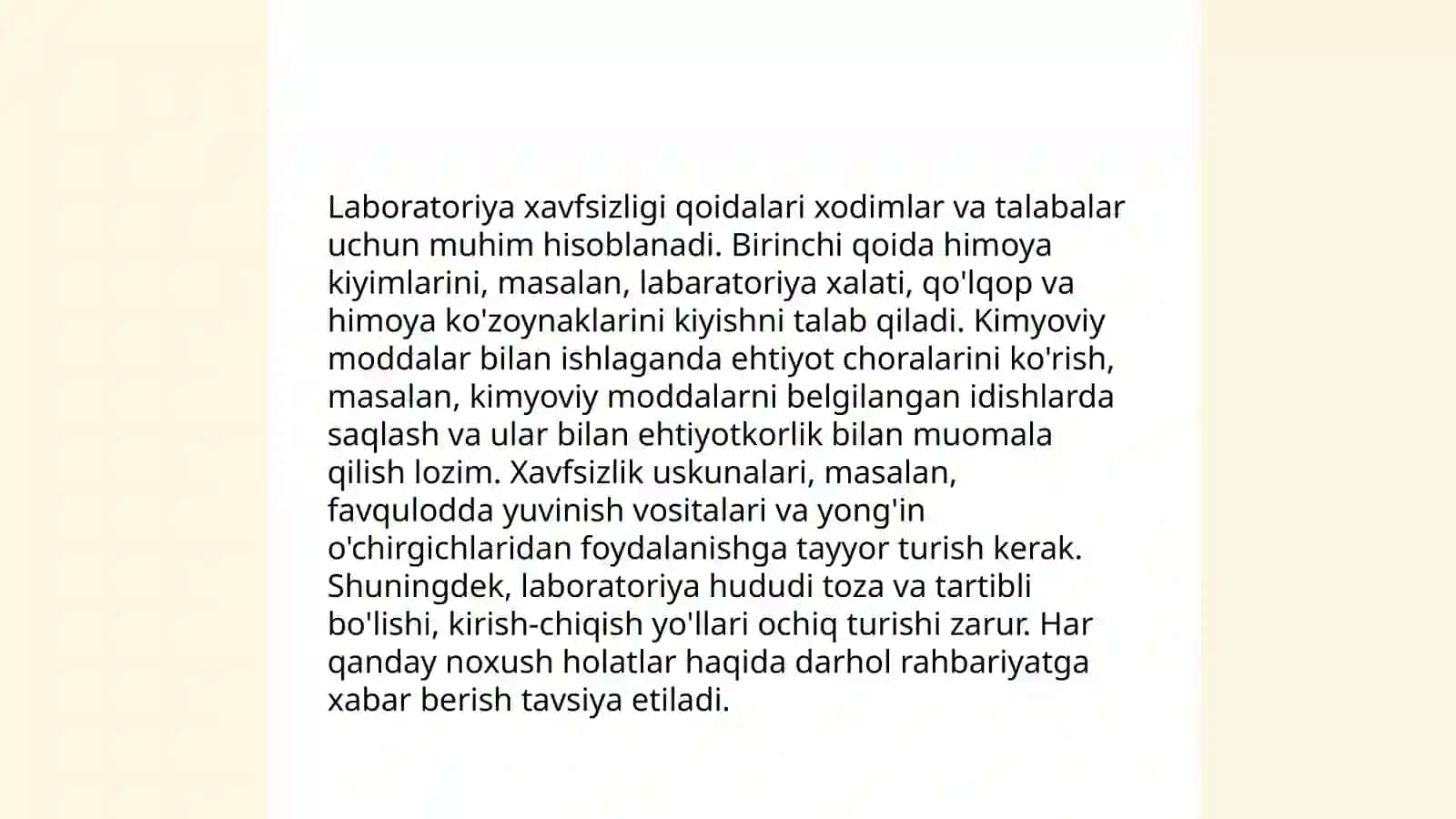 Laboratoriya ishlarini bajarish boʻyicha uslubiy qoʻllanmalar 4