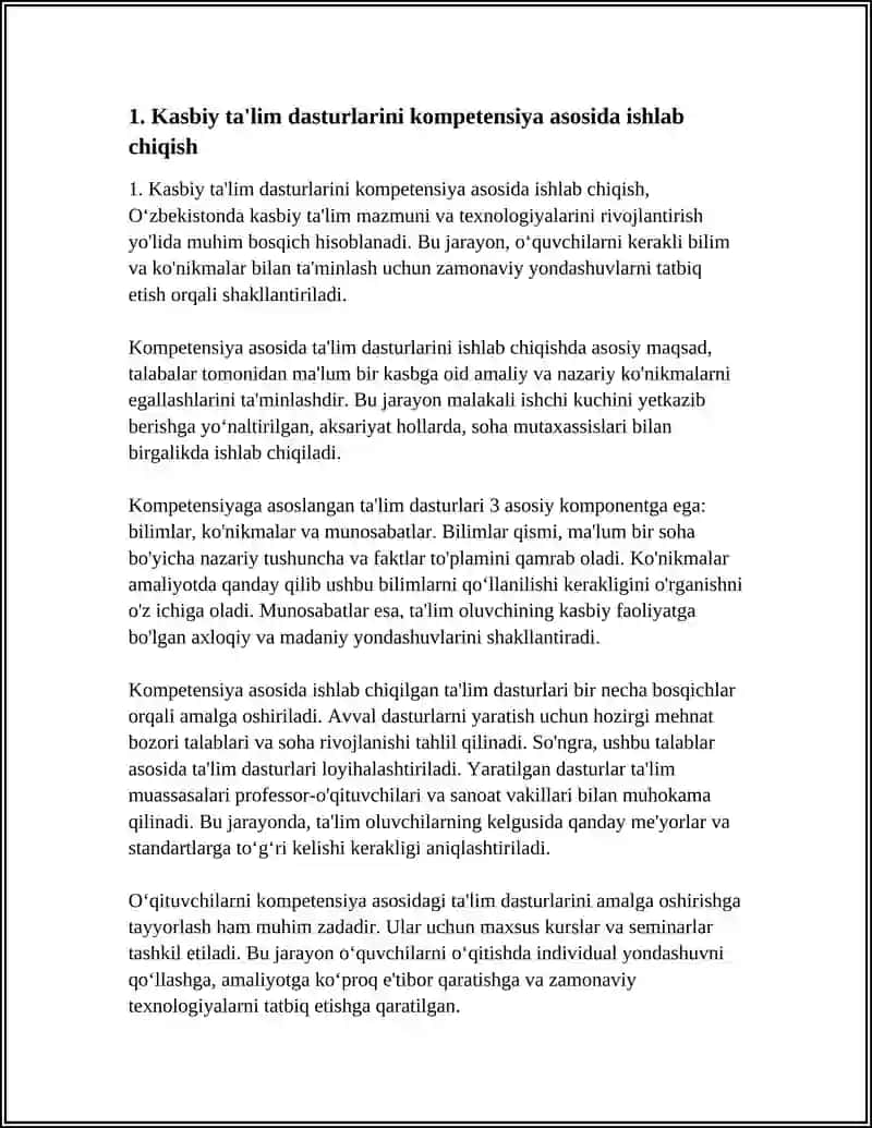 KASBIY TA’LIM 4