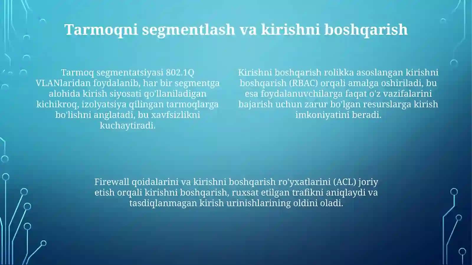 Korporativ tarmoq himoyasini tashkil etish 4