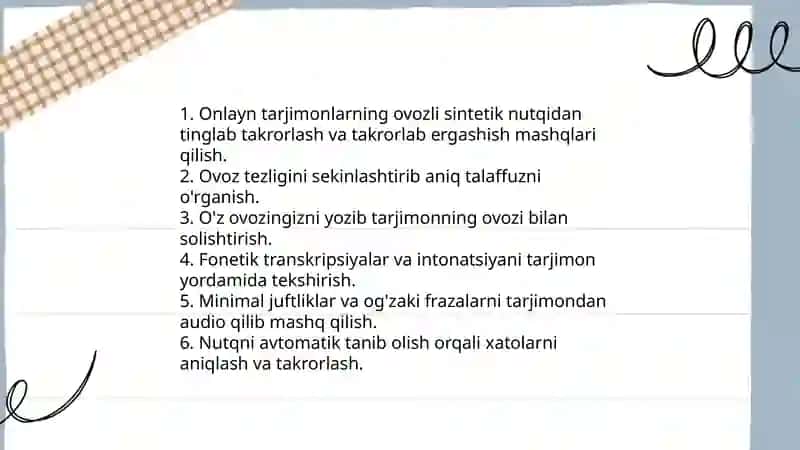 Onlayn tarjimon dasturlar orqali til oʻrganish 4