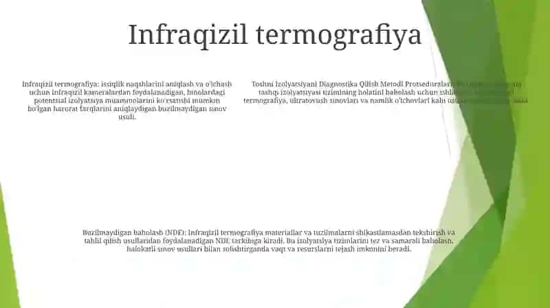 Tashqi Izolyatsiyani Diagnostika Qilish Metodi Usullari 4