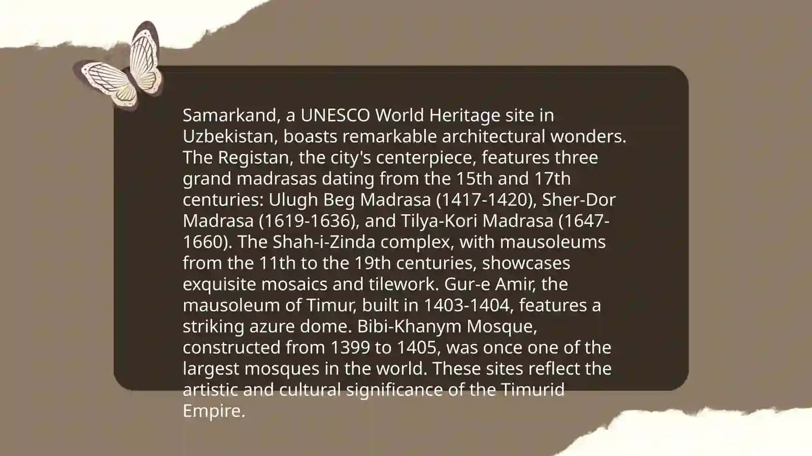 Tourism in Uzbekistan 4