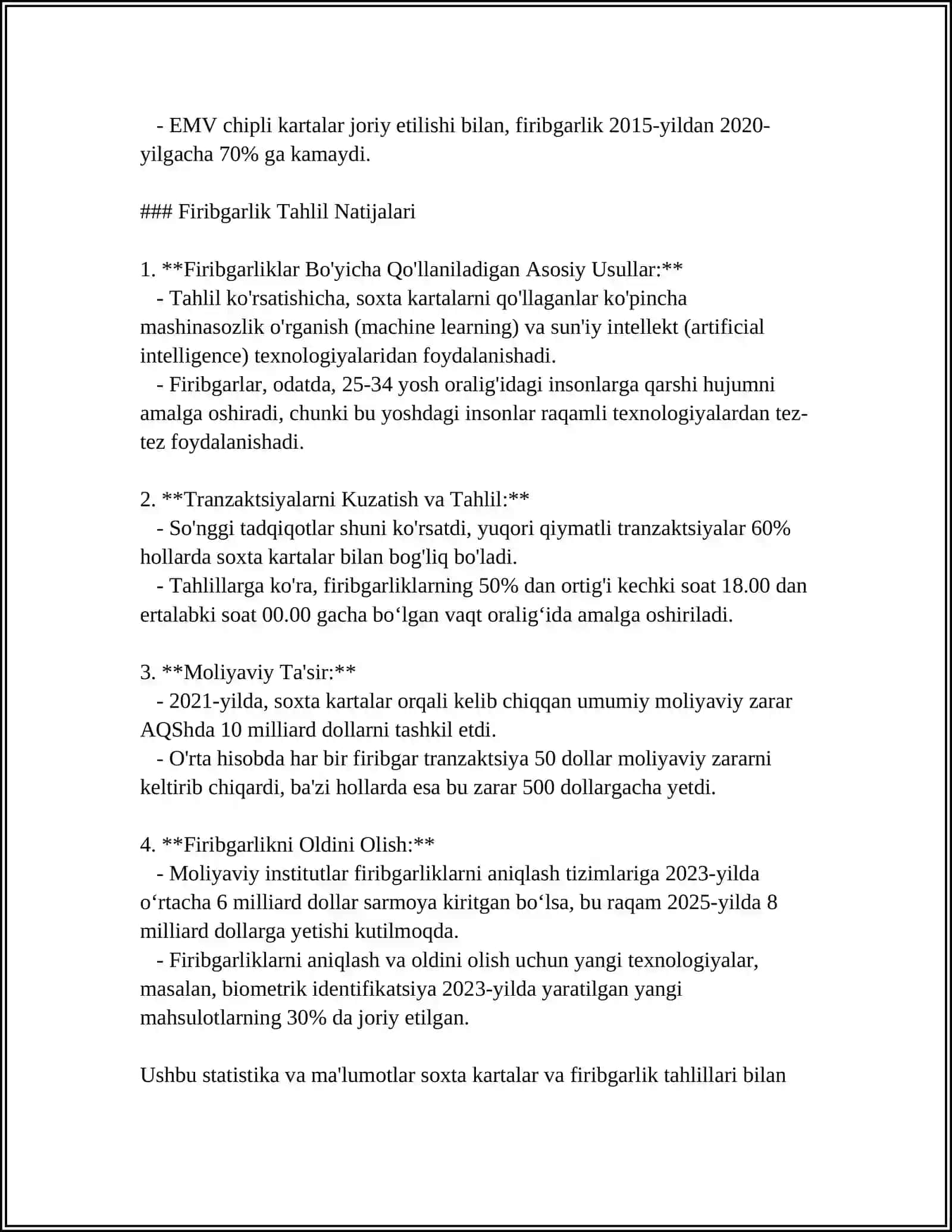 WORD MATN TAXRIRLAGICHIDA TURLI XIL BLAKALAR YARATISH 4