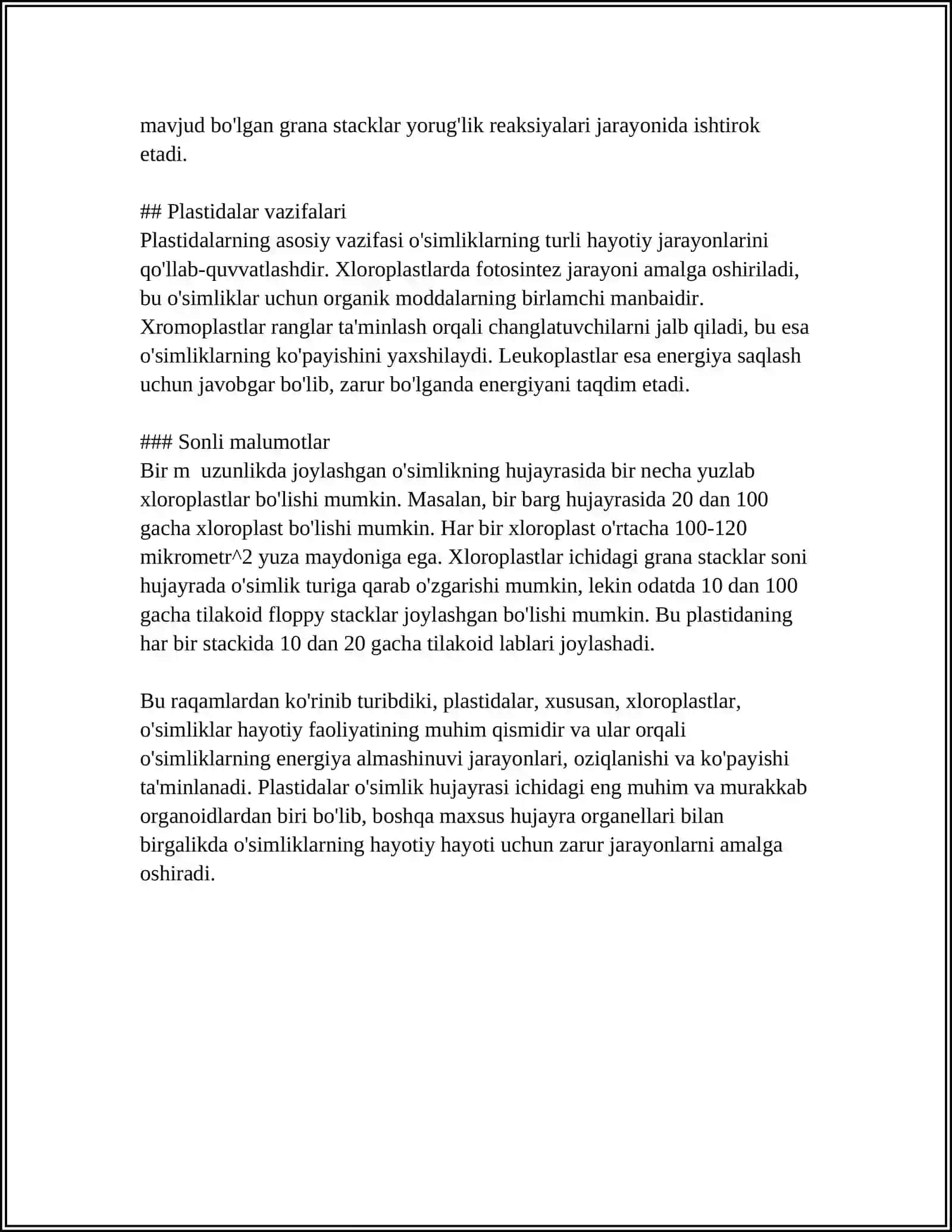 PLASTIDALAR 4