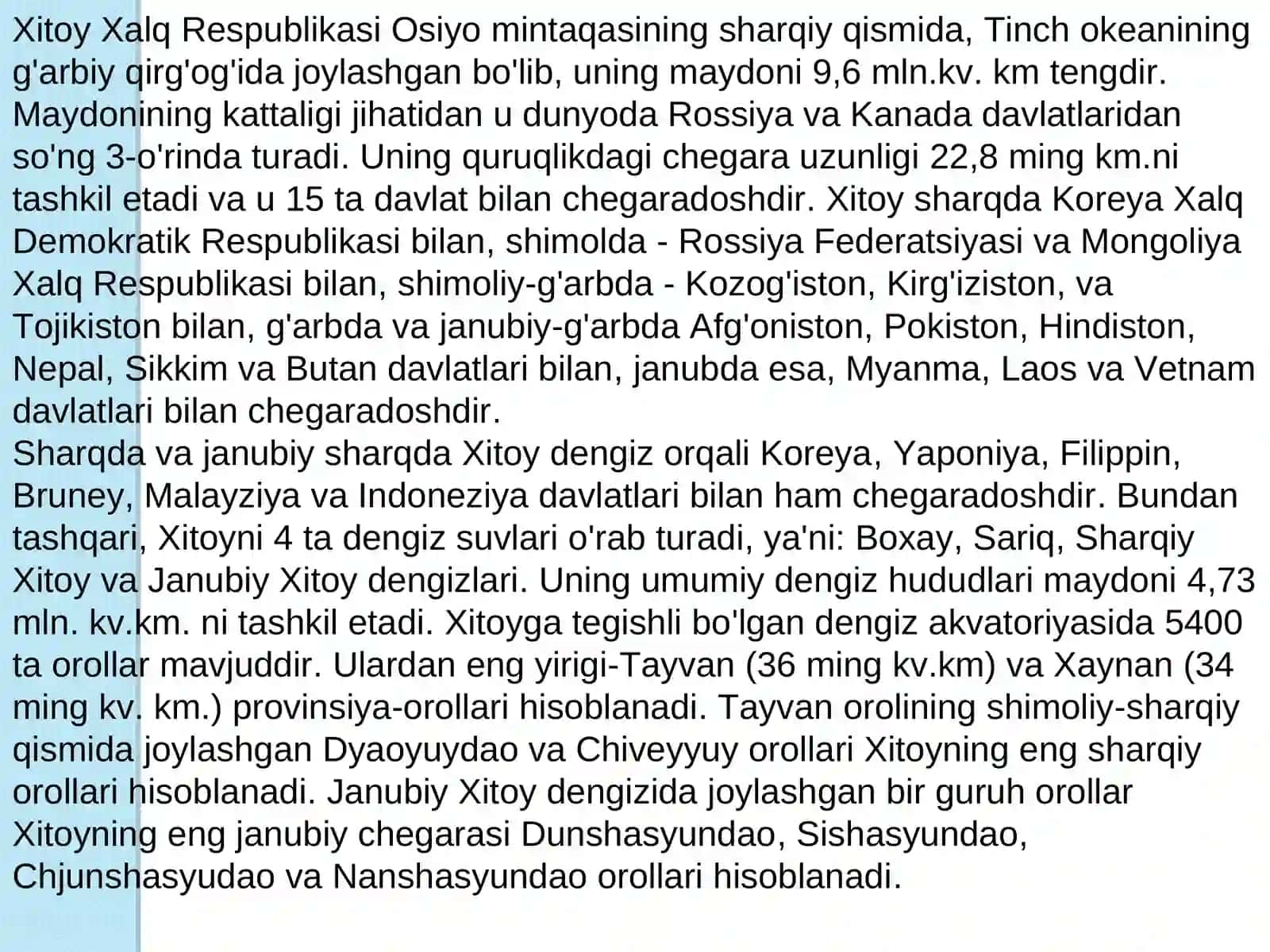 Tarix fanidan Taqdimot ishi Xitoy haqida 4