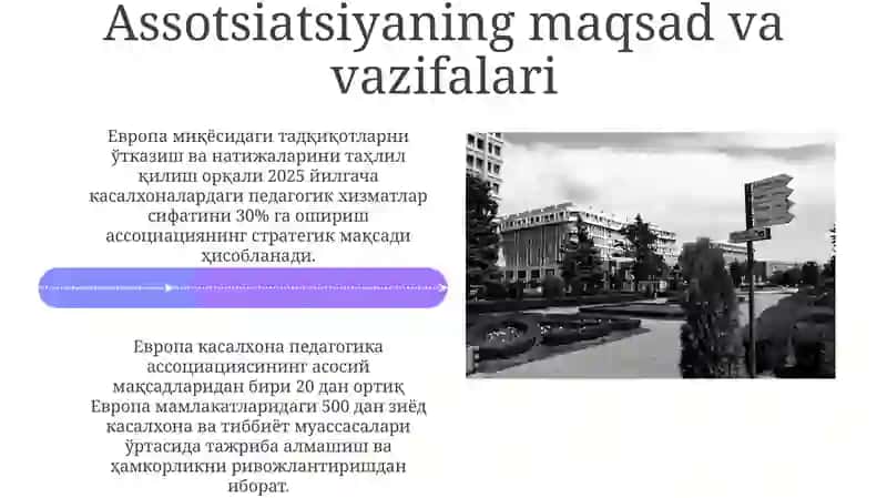 Yevropa gospital pedagogika uyushmasi tashkil topish tarixi 4