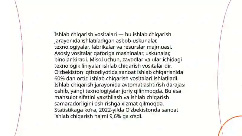 Ishlab chiqarish va tovar pul munosabatlari 4