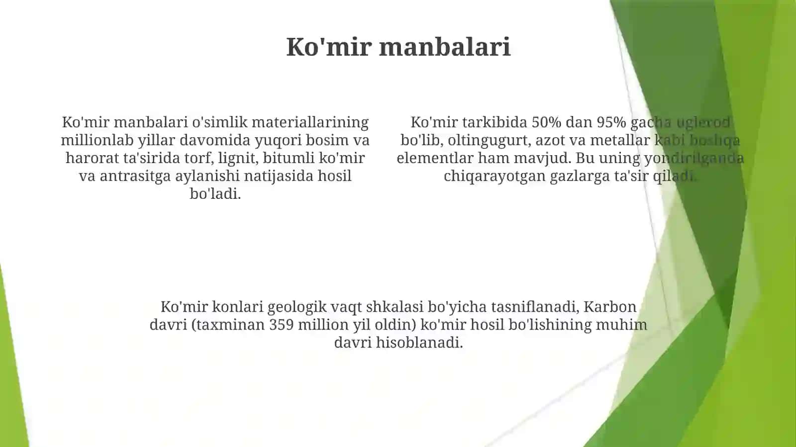 Organik kimyoning asosiy manbalari 4