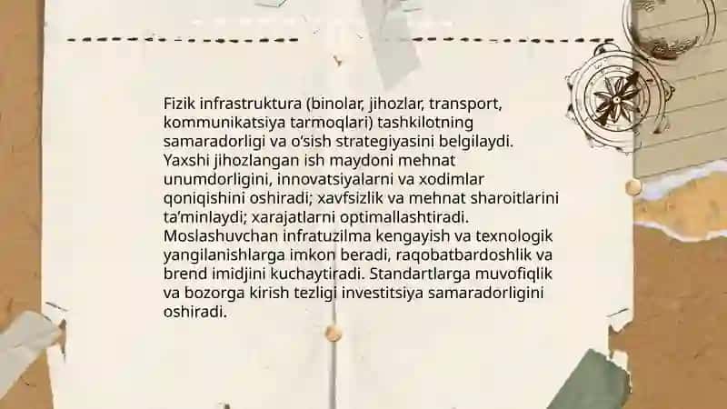 Obyekt-fazoviy muhit tushunchasi va rivojlanayotgan tashkilotga ta'siri 4