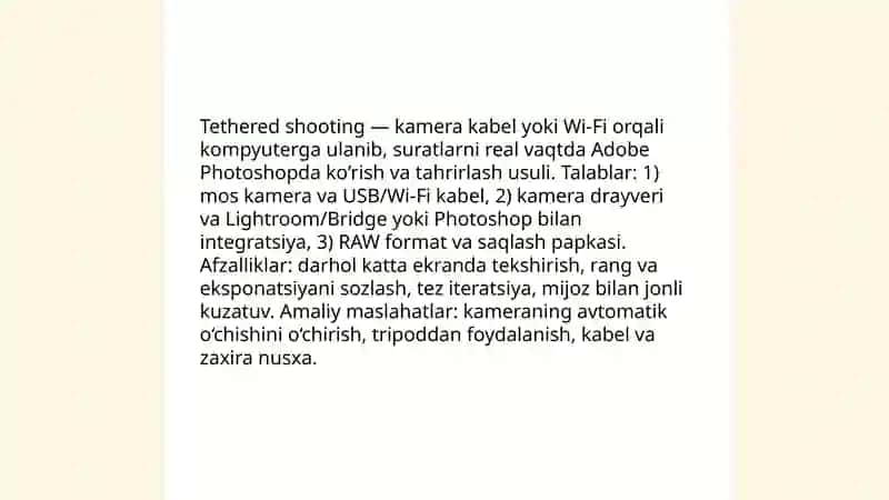 Adobe Photoshop turli uskunalar bilan tasvirlar yaratish 4