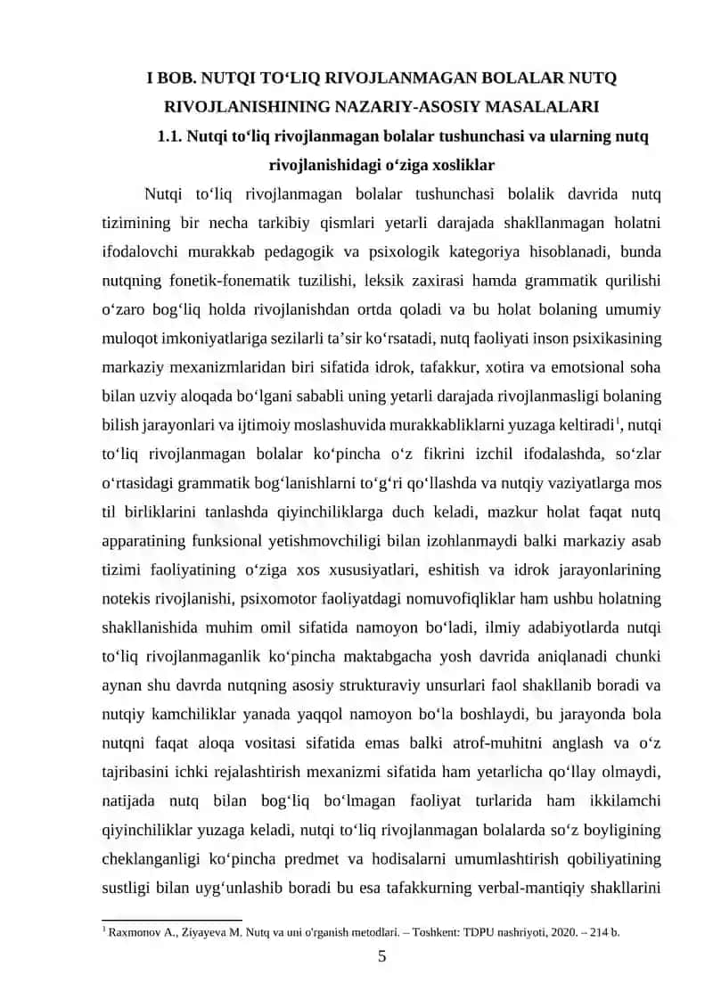 NUTQI TOʻLIQ RIVOJLANMAGAN BOLALAR NUTQINI RIVOJLANISHIDA LOGORITMIK MASHGʻULOTLAR ORQALI BARTARAF ETISH TEXNOLOGIYALARI 4