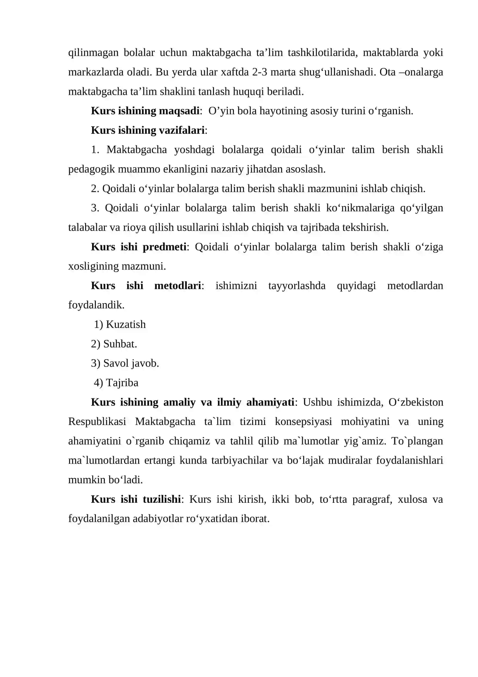 Maktabgacha yoshidagi bolalarning o'yin faoliyatlari 4