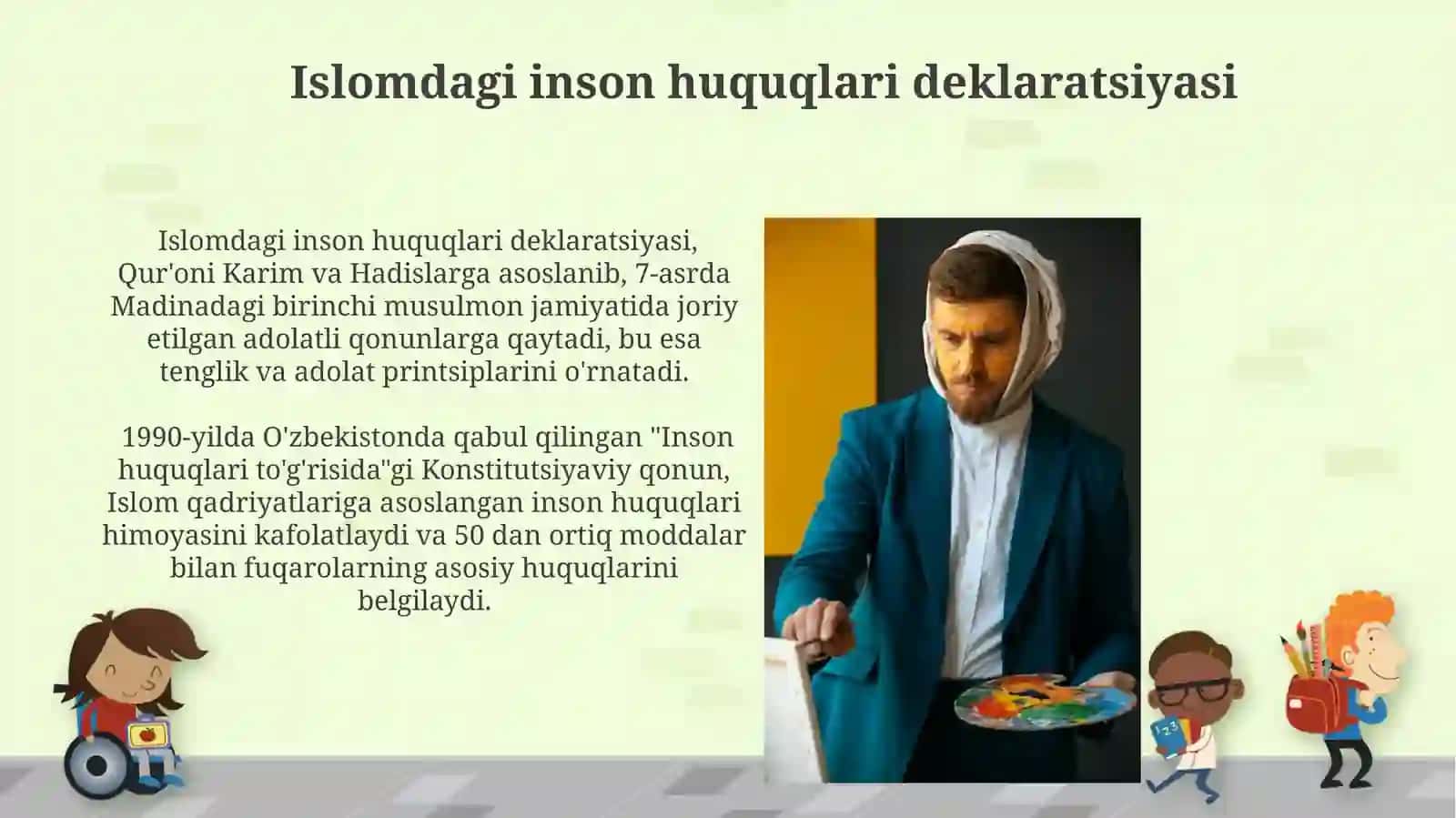 Islomda inson huquqlari himoyasi va ijtimoiy tenglik 4