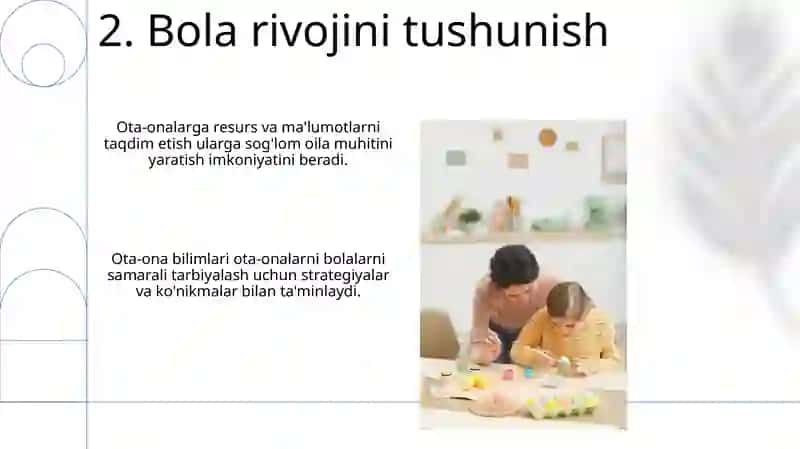 Ota-onalarga tarbiyaga oid bilimlar berish 4